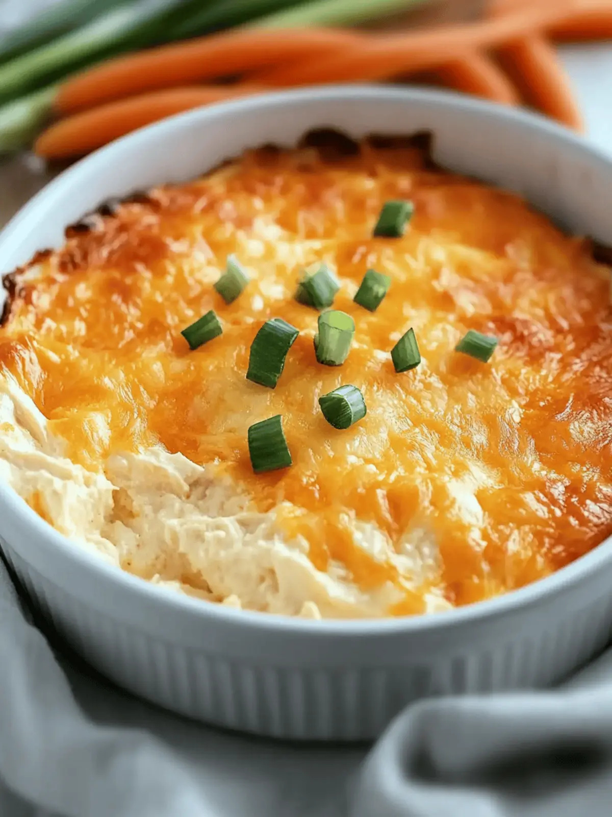 Cheesy Buffalo Chicken Dip: Your Ultimate Game Day Delight