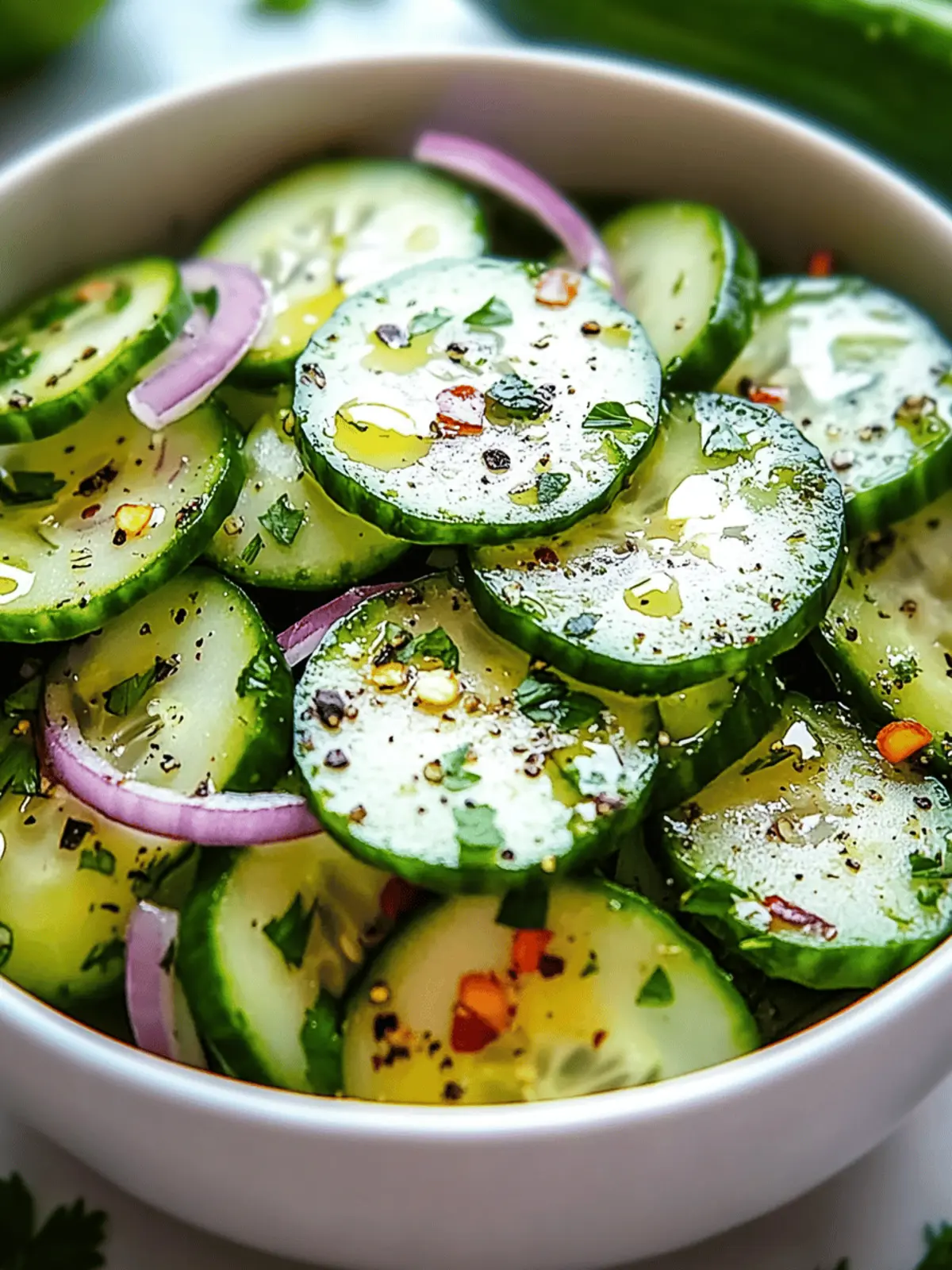 Easy Cucumber Salad
