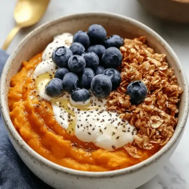 Sweet Potato Breakfast Bowl