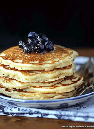 coconut cream pancakes