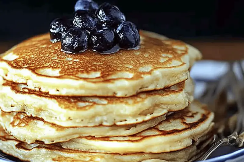 coconut cream pancakes