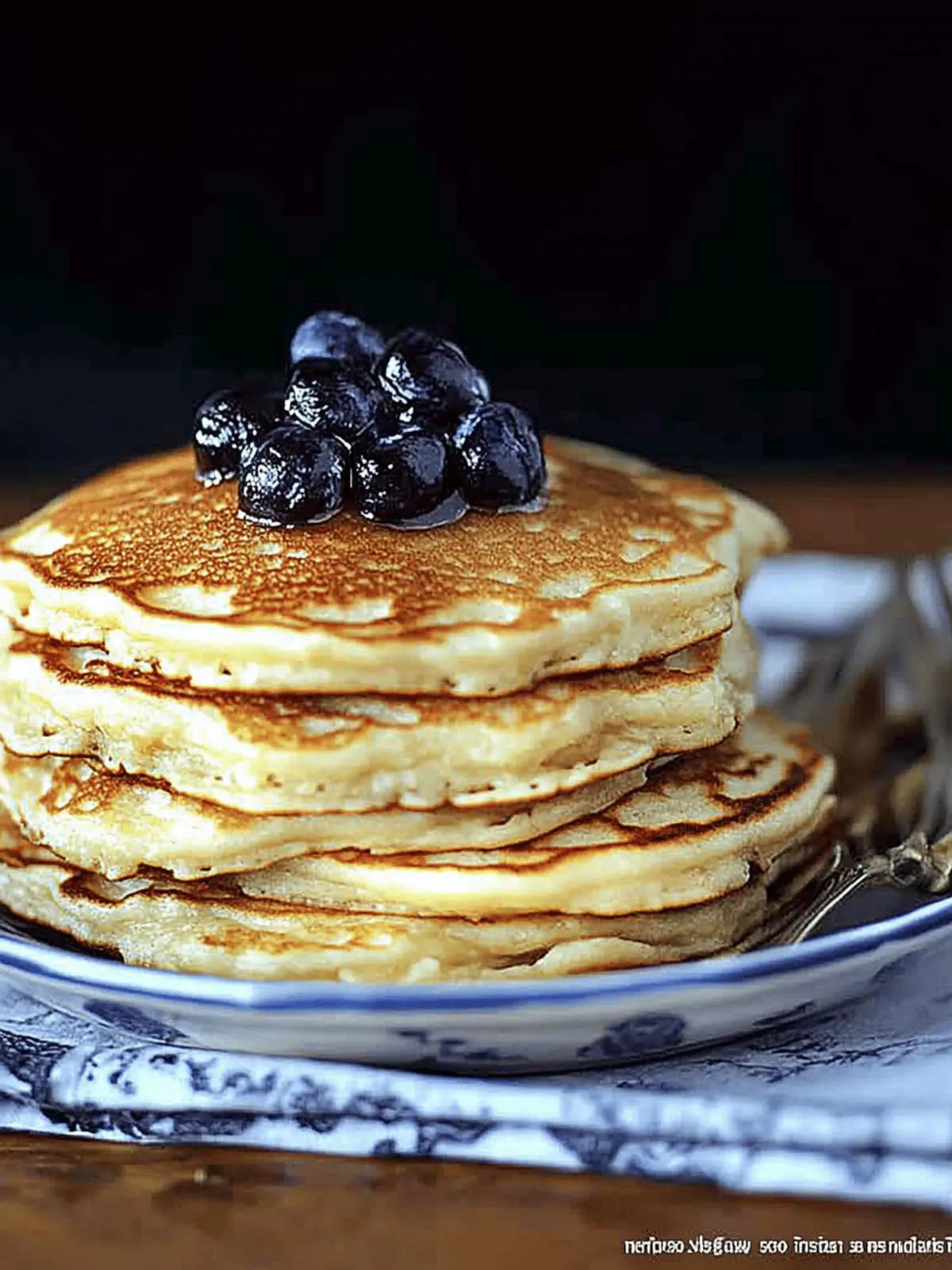 coconut cream pancakes