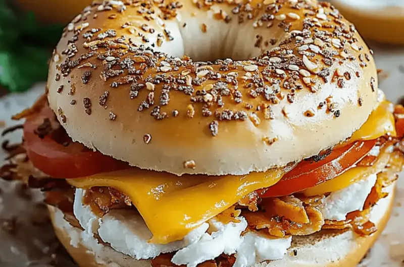 Hot Bagel Sandwiches