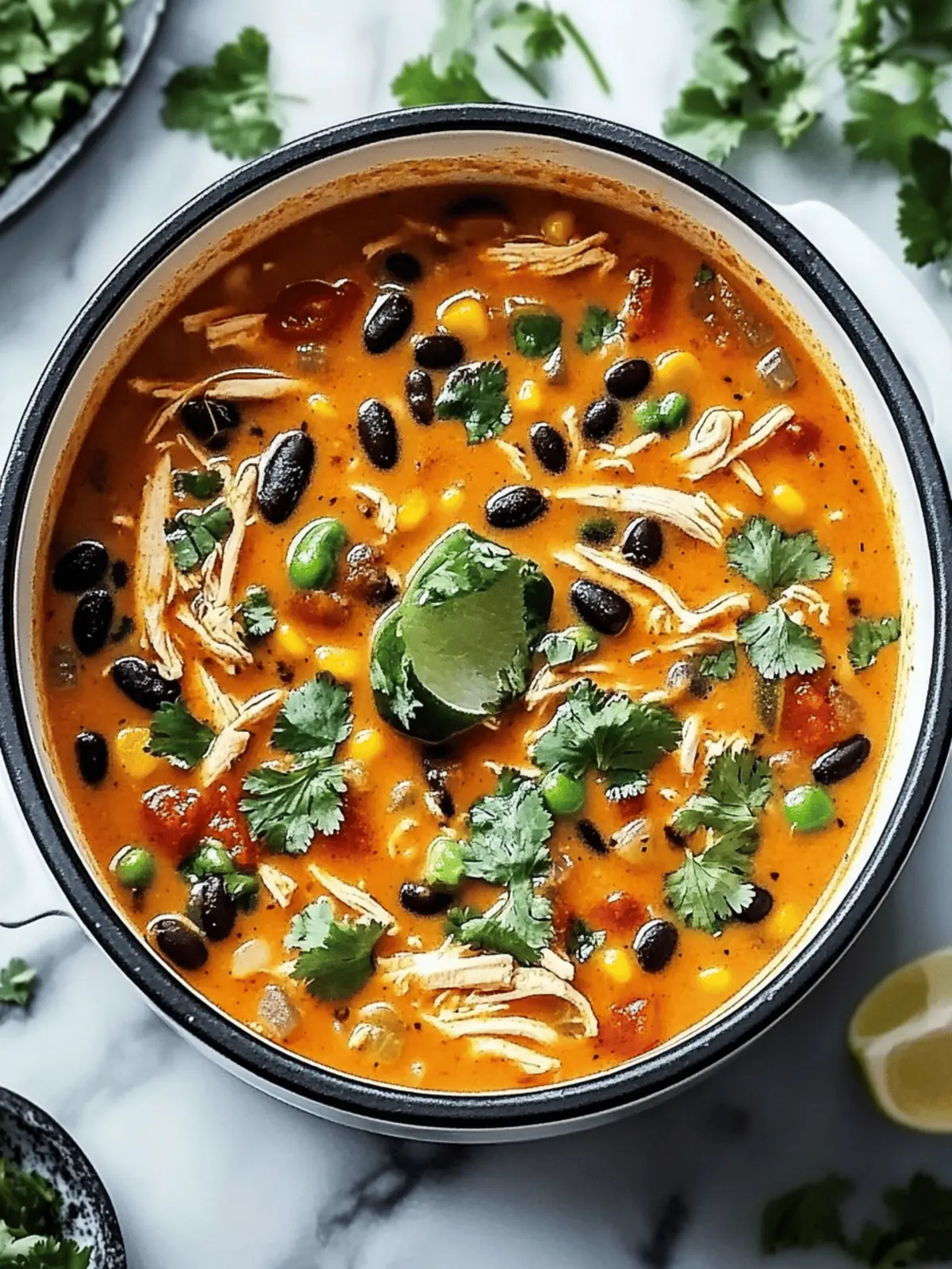 Heartwarming Chicken Enchilada Soup for Quick Comfort Meals
