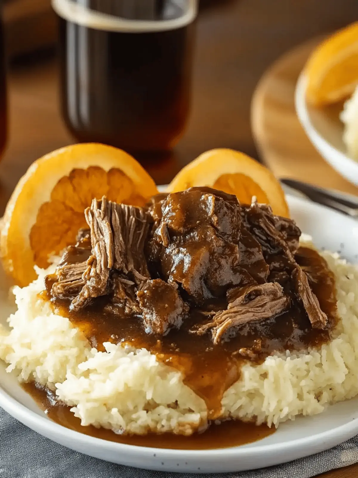 Savor the Comfort: Slow Cooker Beef Manhattan Recipe