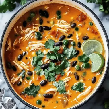 Chicken Enchilada Soup