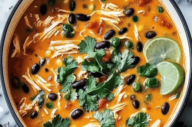 Chicken Enchilada Soup