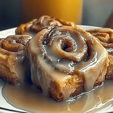 Banana Bread Cinnamon Rolls