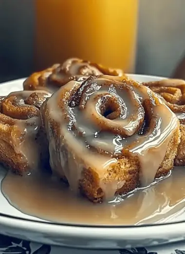 Banana Bread Cinnamon Rolls