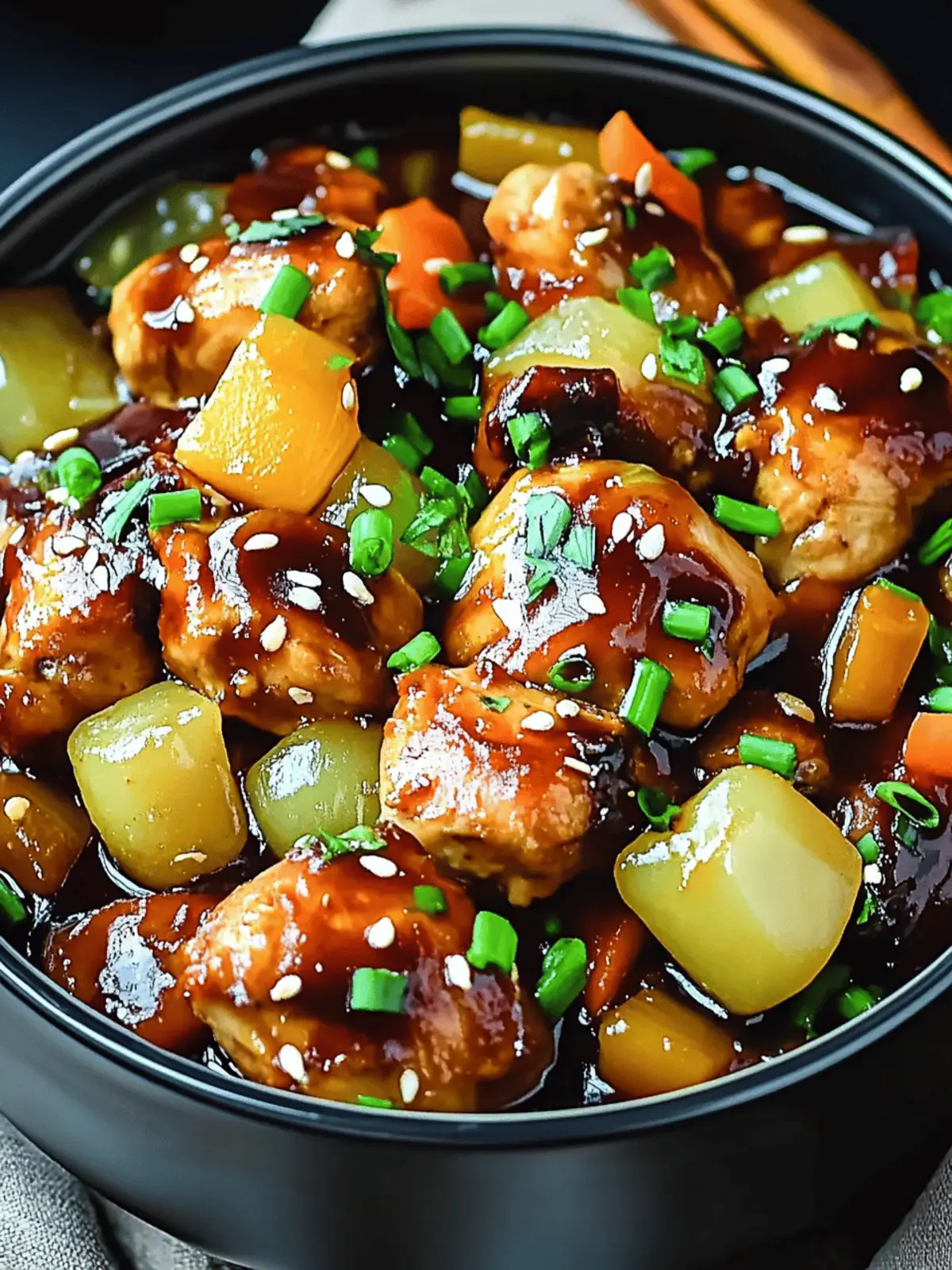 Sweet Hawaiian Crockpot Chicken