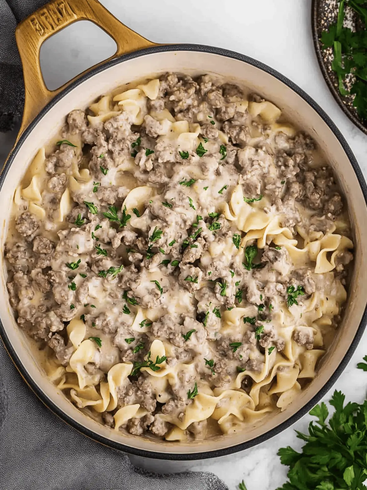 Hamburger Stroganoff