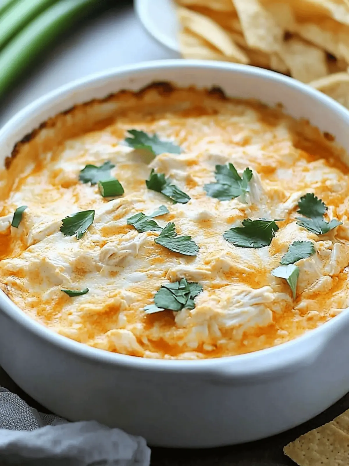 Crockpot Creamy Buffalo Chicken Dip