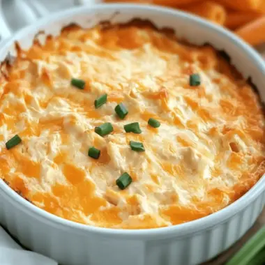 Cheesy Buffalo Chicken Dip