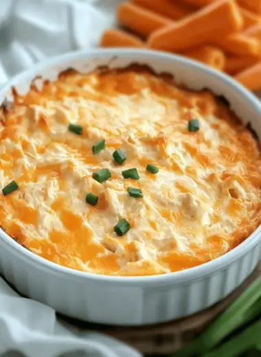 Cheesy Buffalo Chicken Dip