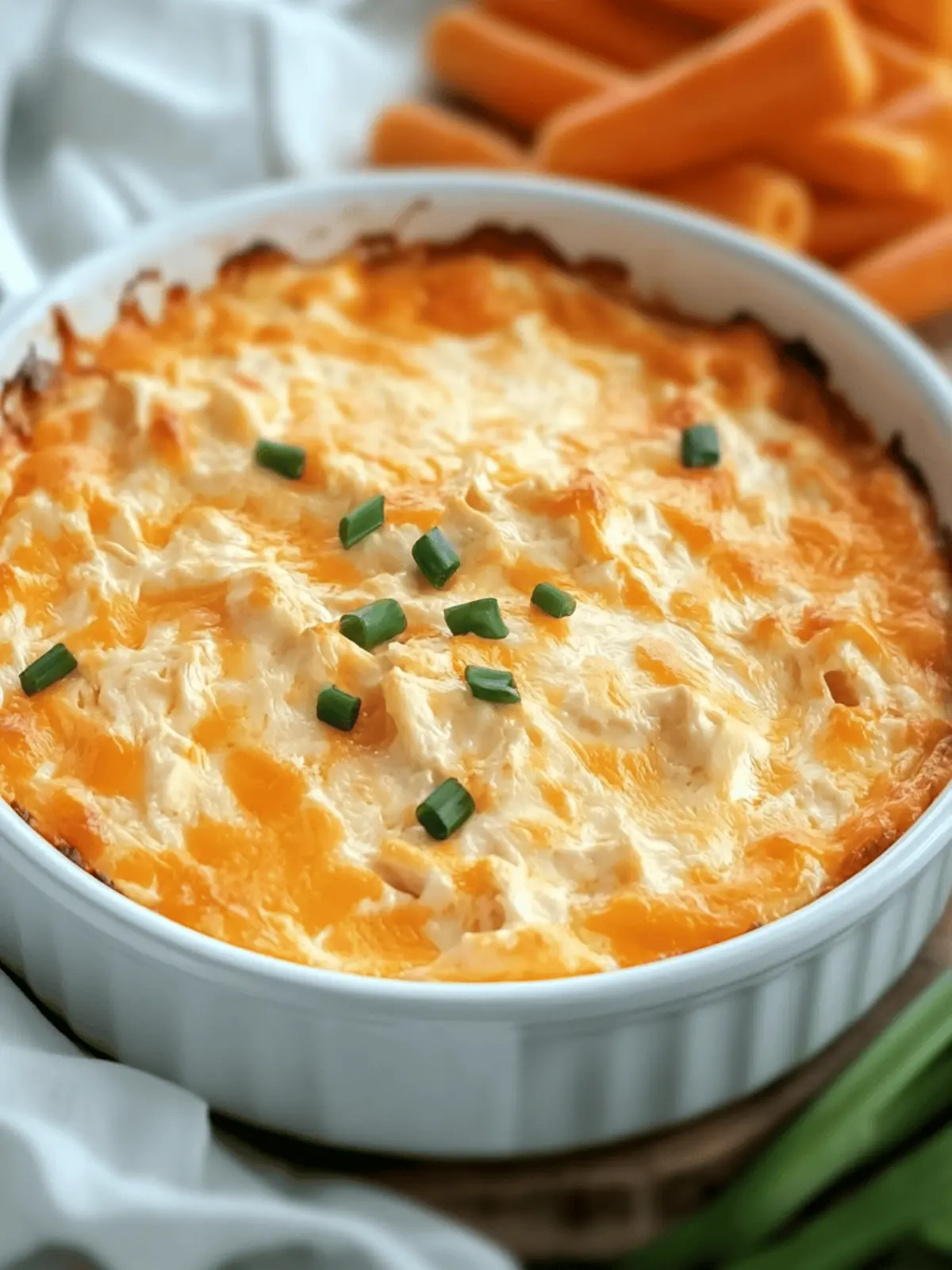 Cheesy Buffalo Chicken Dip