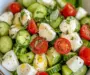 Savory Cucumber Mozzarella Salad Perfect for Summer Gatherings