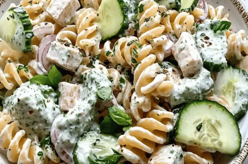 Tzatziki Pasta Salad
