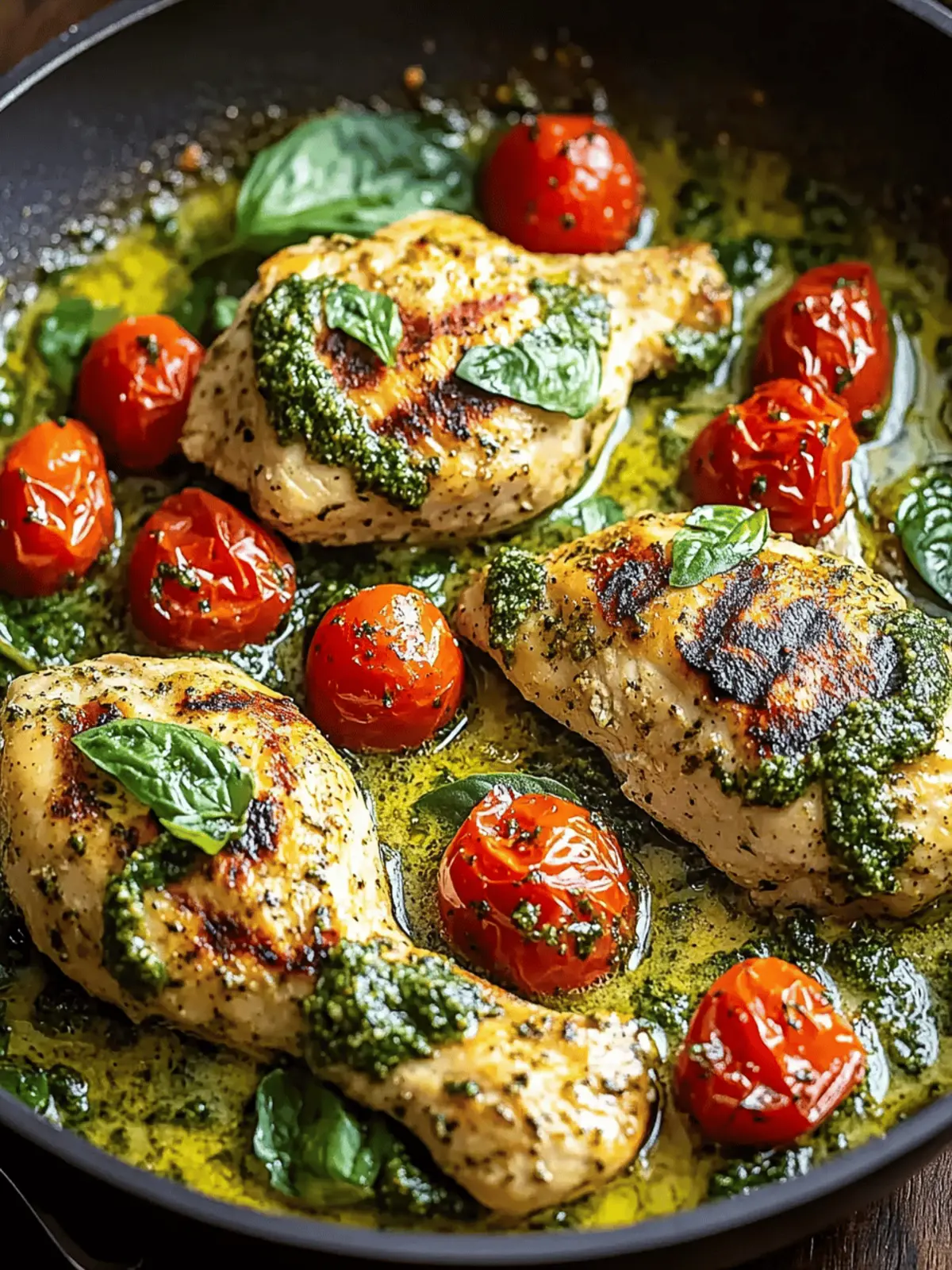 Creamy Pesto Chicken in 30 Minutes: Fast & Flavorful Delight