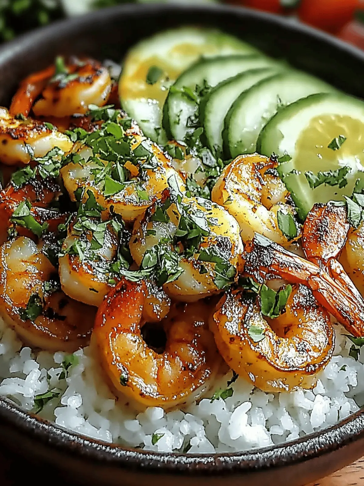 Shrimp & Coconut Rice Bowls