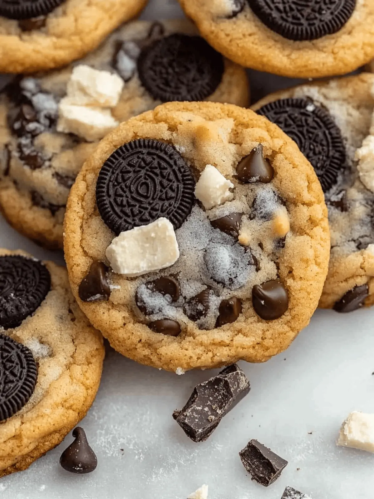 Oreo Chocolate chip Cookies