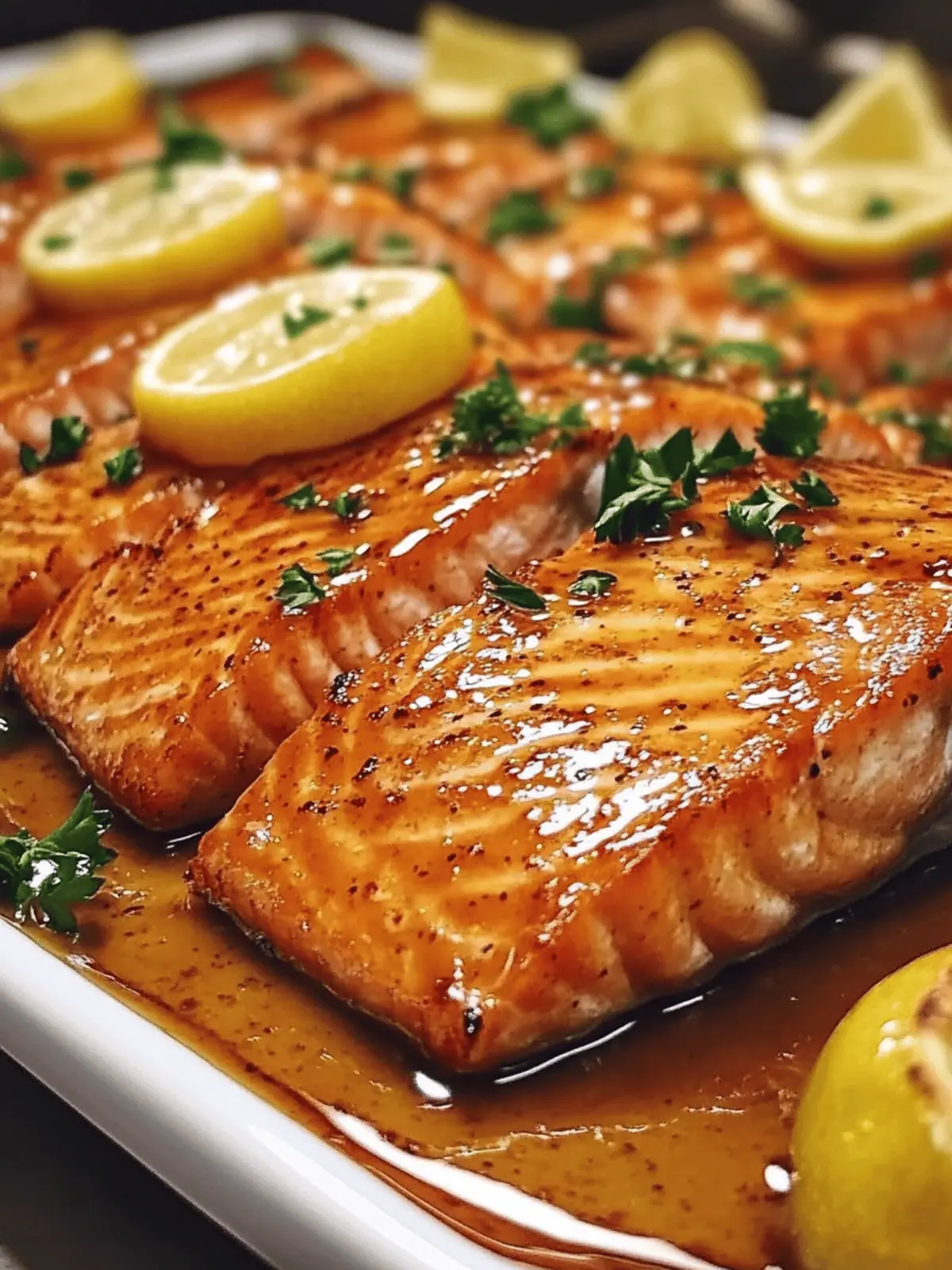 Maple Dijon Baked Salmon