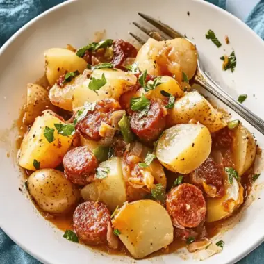 Swamp Potatoes and Sausage