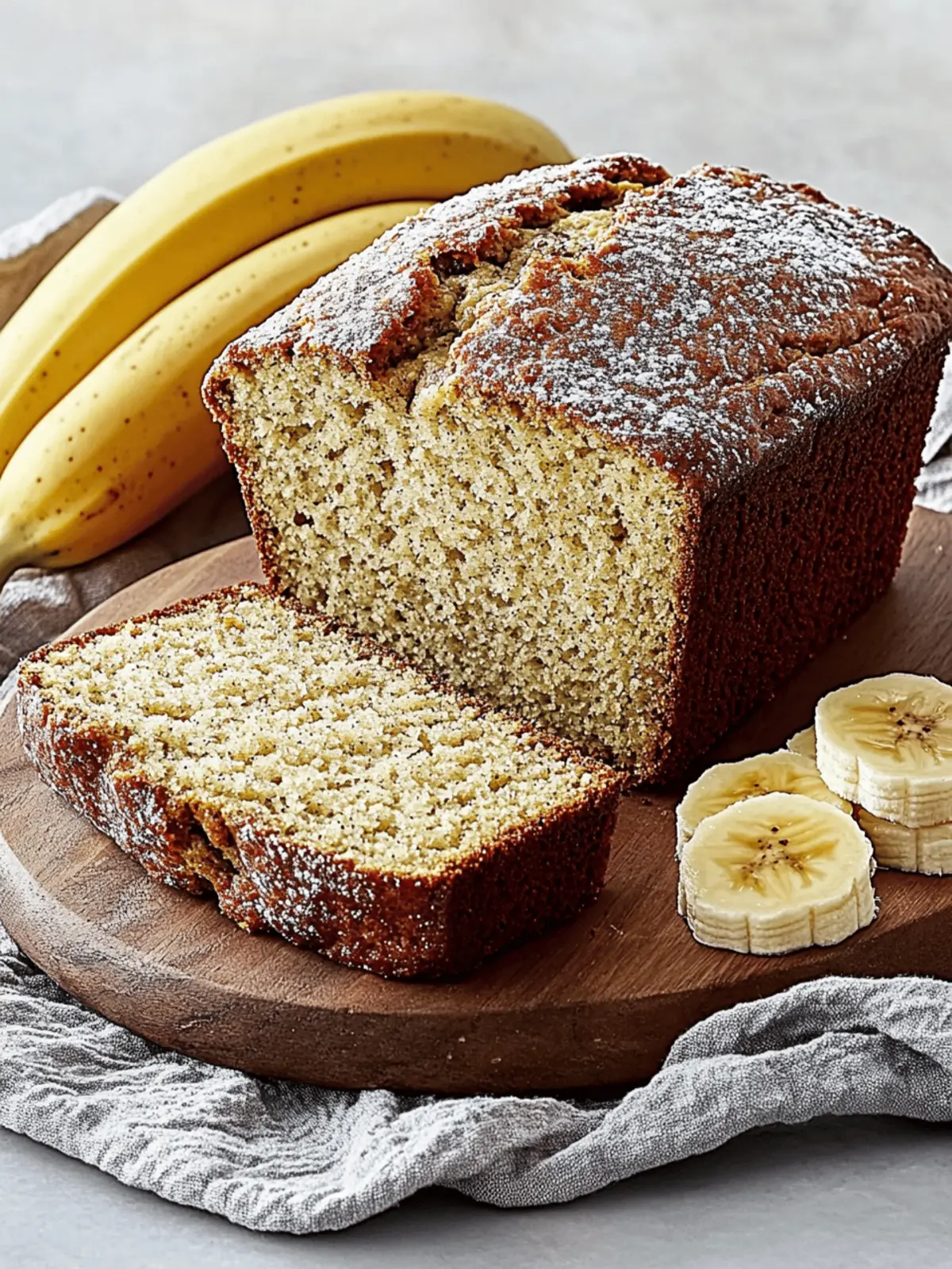 Moist Banana Bread