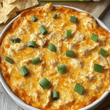 Buffalo Ranch Chicken Dip