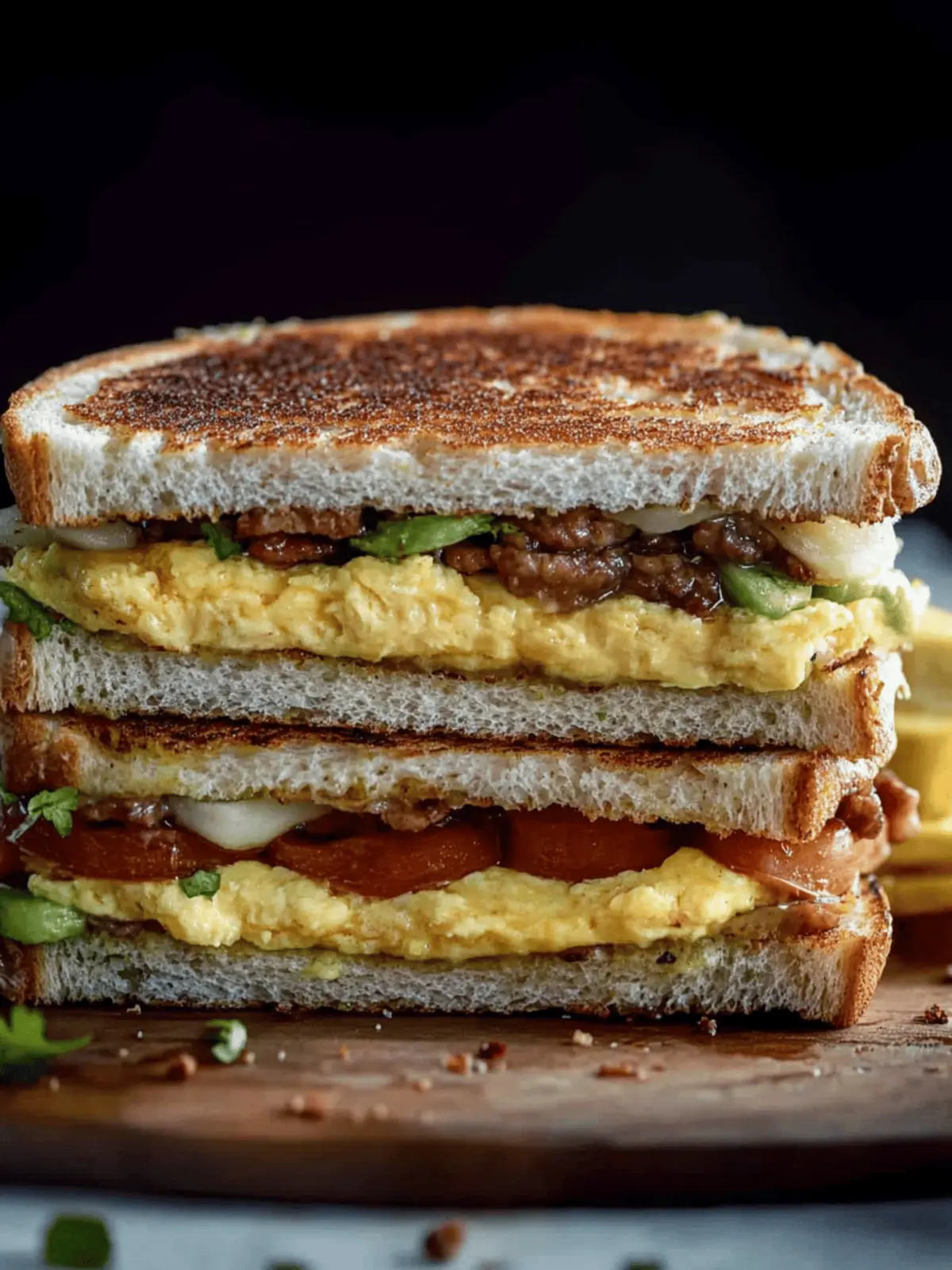 Breakfast Club Sandwich