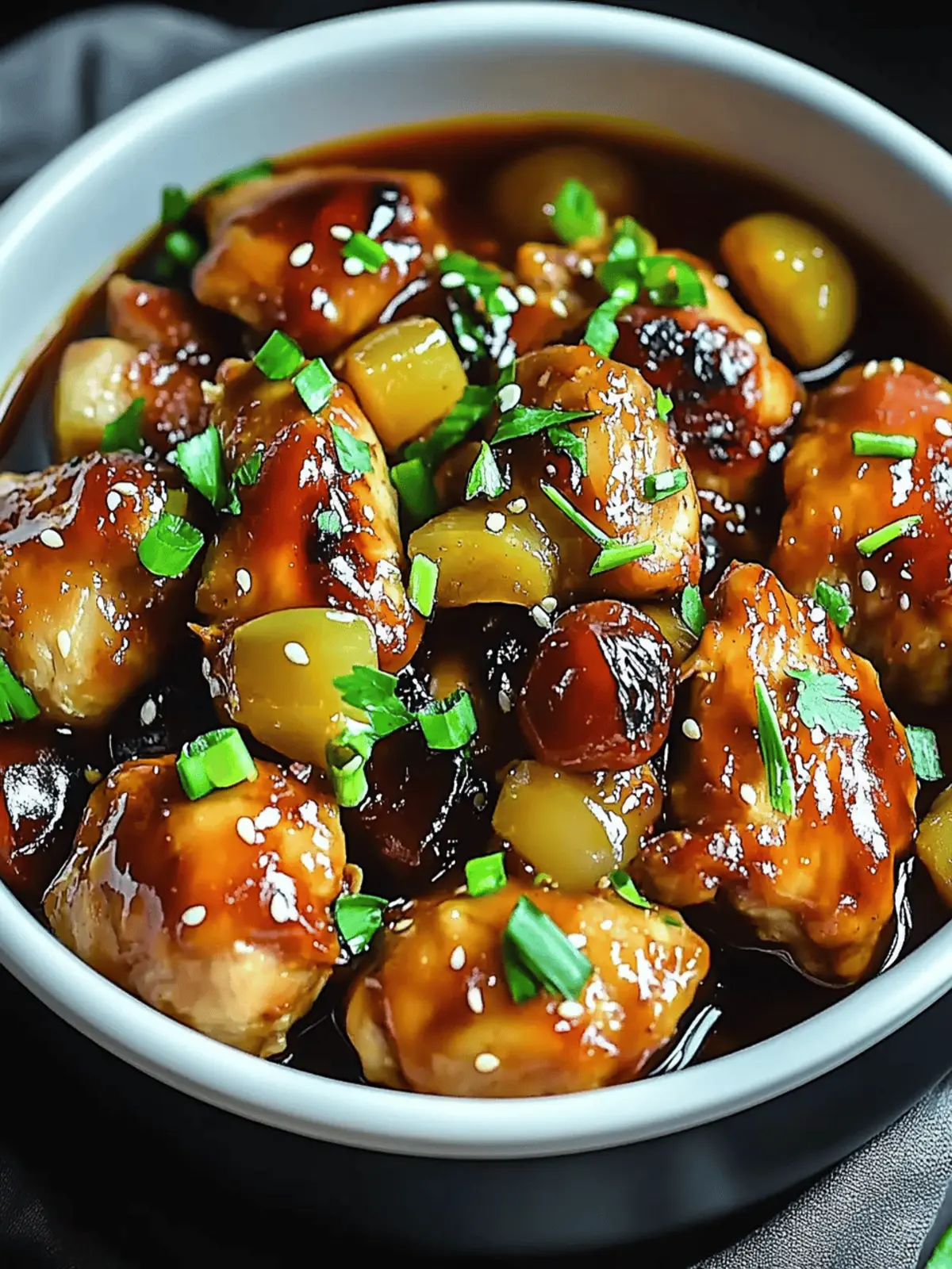 Sweet Hawaiian Crockpot Chicken