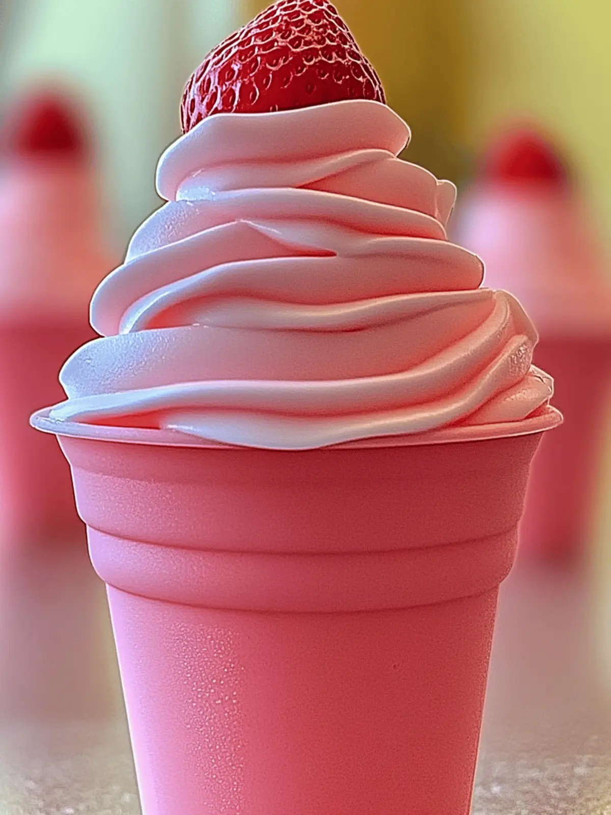 Creamy Strawberry Dole Whip: Your Vegan Summer Treat
