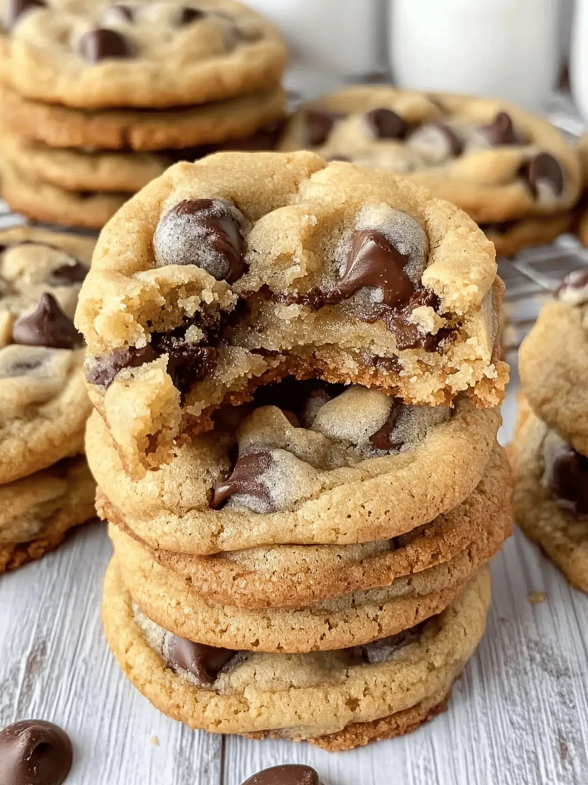 Crumbl chocolate chip cookies