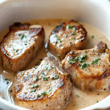 Crock Pot Pork Chops