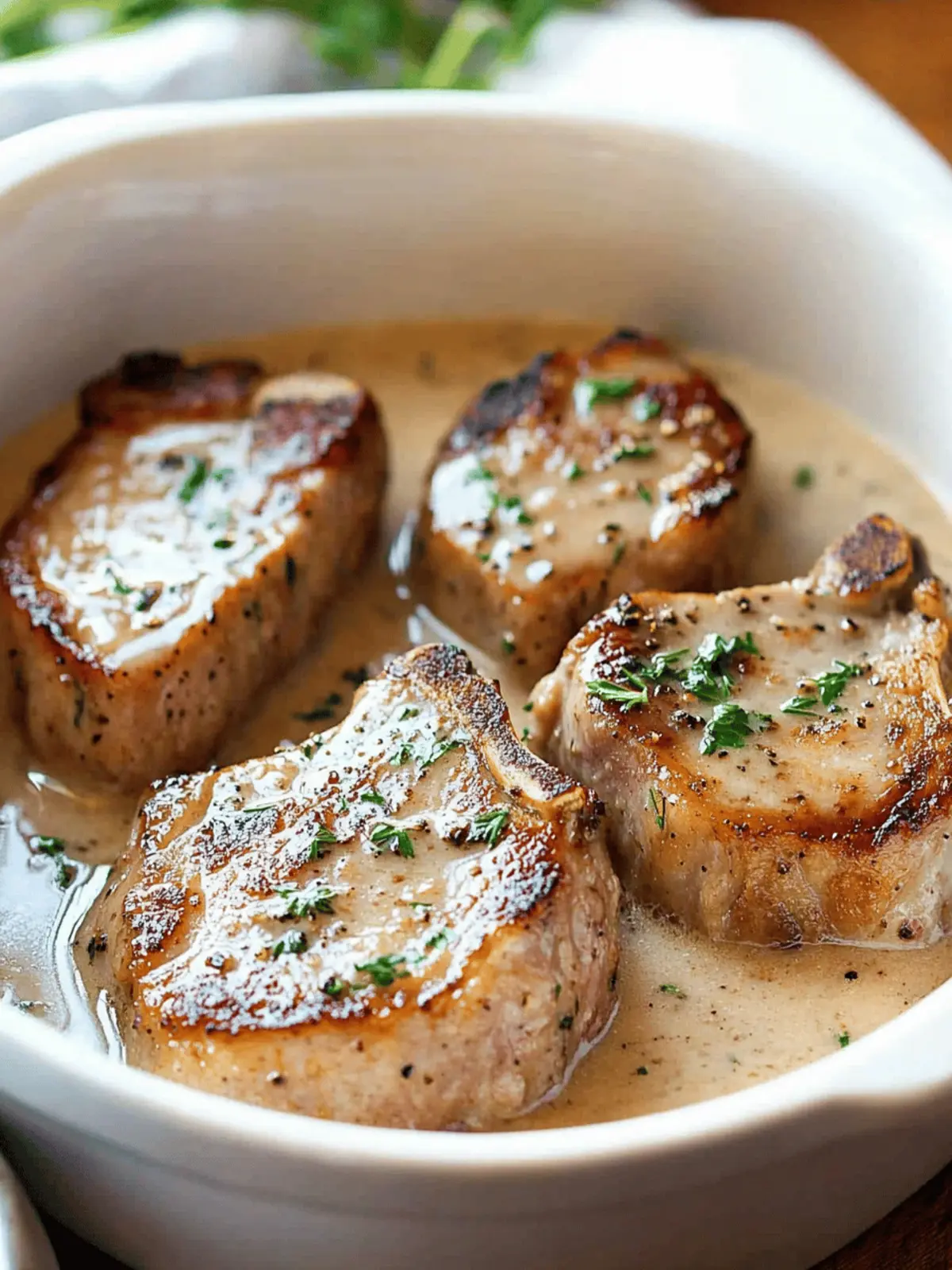 Crock Pot Pork Chops