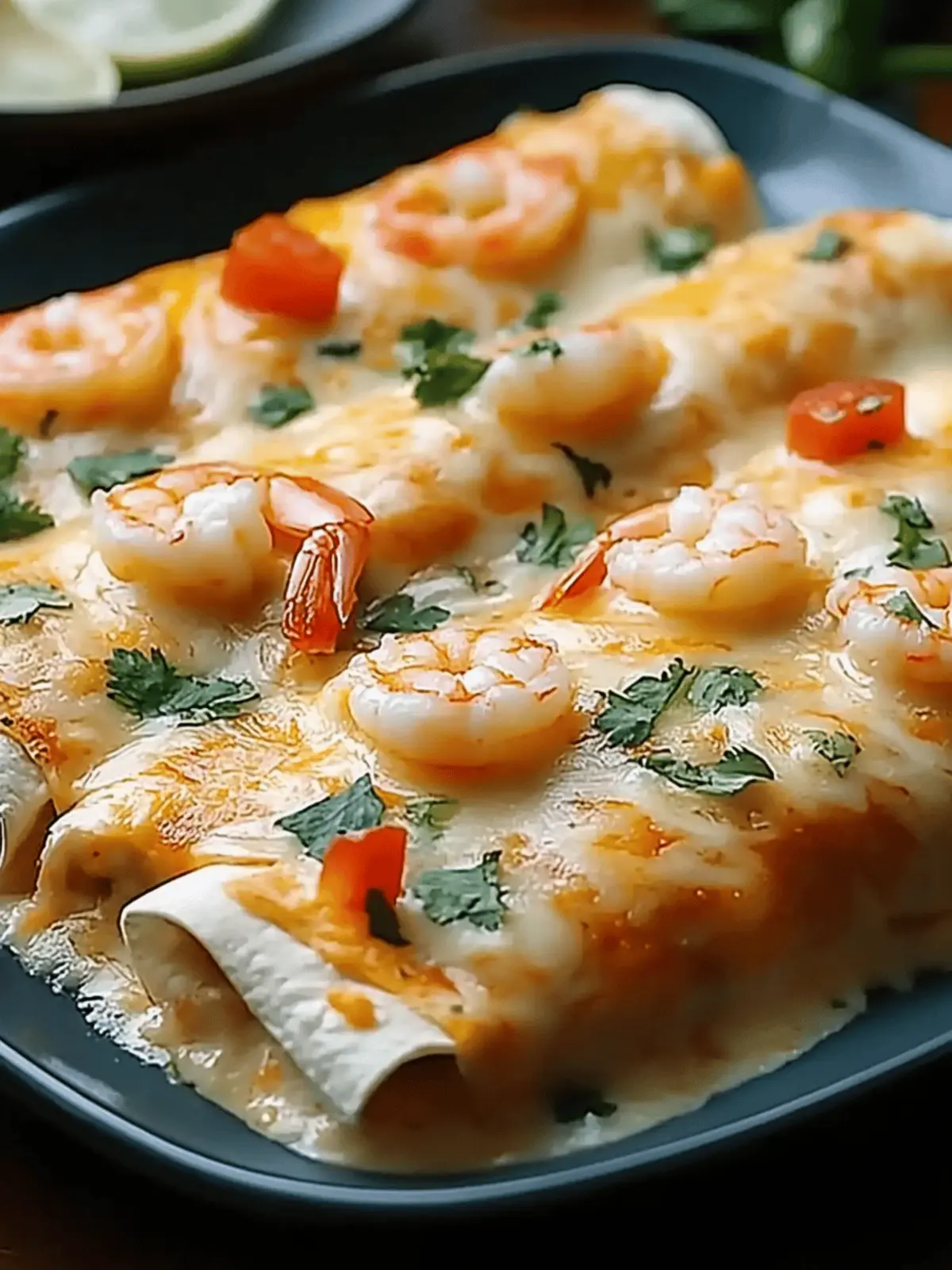 Creamy Shrimp Enchiladas That Will Wow Your Taste Buds