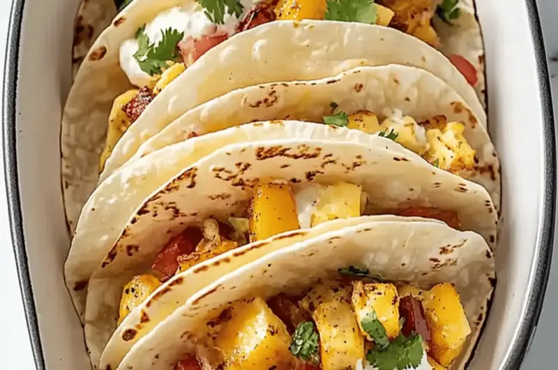 Baked Breakfast Tacos