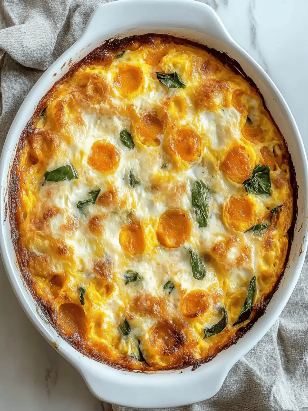 Sweet Potato Egg Casserole
