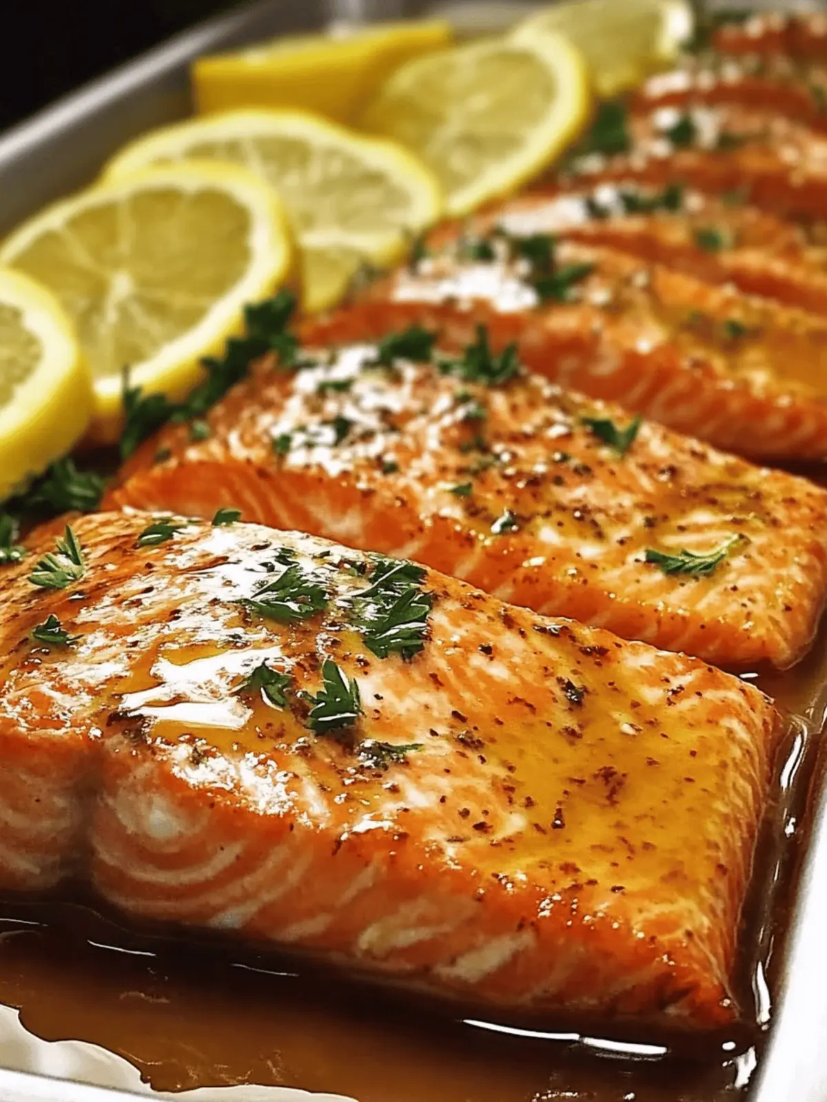 Maple Dijon Baked Salmon