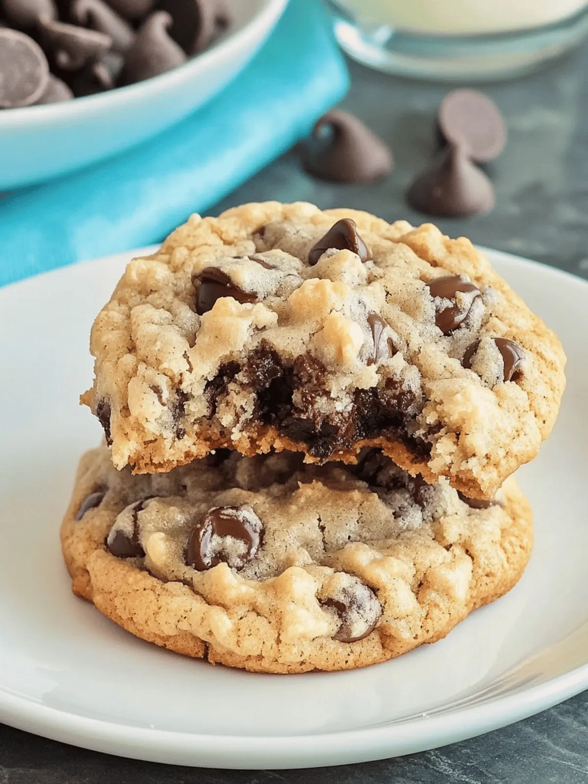 Thick and Chewy Chocolate Chip Cookies That Steal the Show