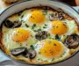 Baked Eggs with Sautéed Mushrooms for the Ultimate Cozy Brunch