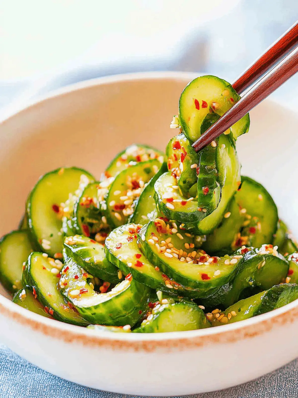 Korean Cucumber Salad