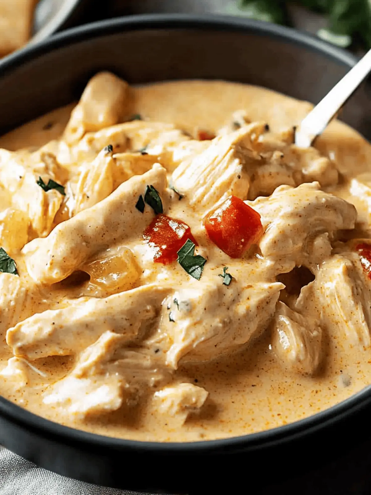 Crockpot Creamy Ranch Chicken