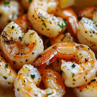 Garlic Parmesan Roasted Shrimp
