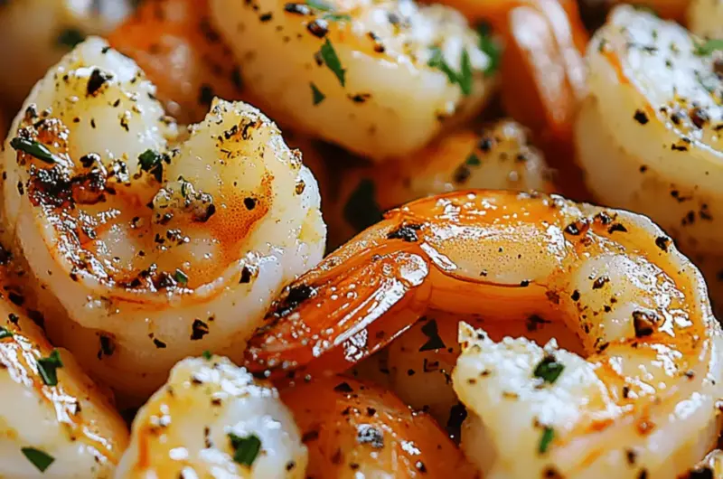 Garlic Parmesan Roasted Shrimp