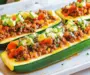 Taco Stuffed Zucchini Boats for a Fun, Healthy Dinner Delight