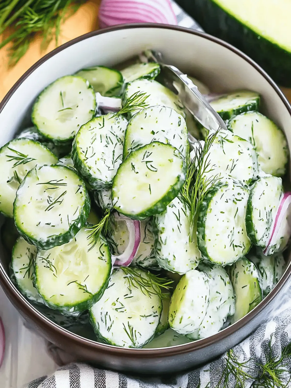 Cucumber Dill Salad That Will Refresh Your Summer Days