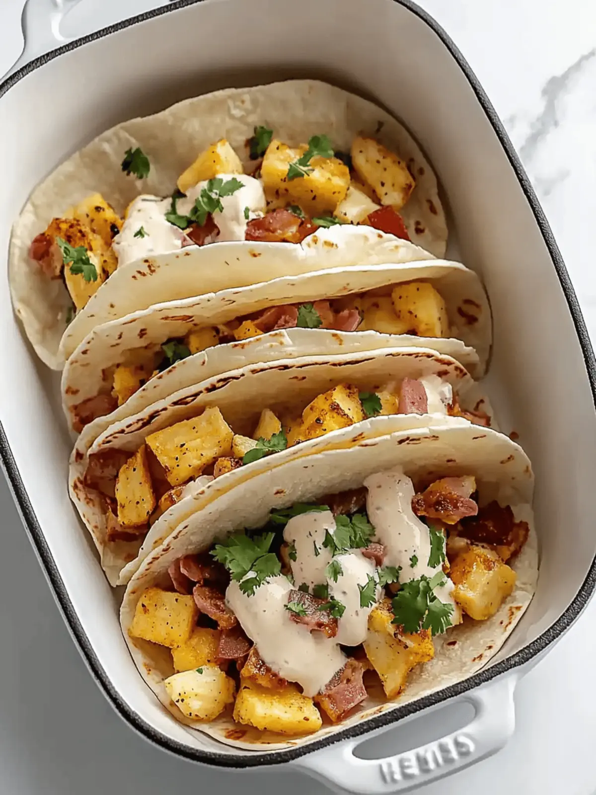 Baked Breakfast Tacos