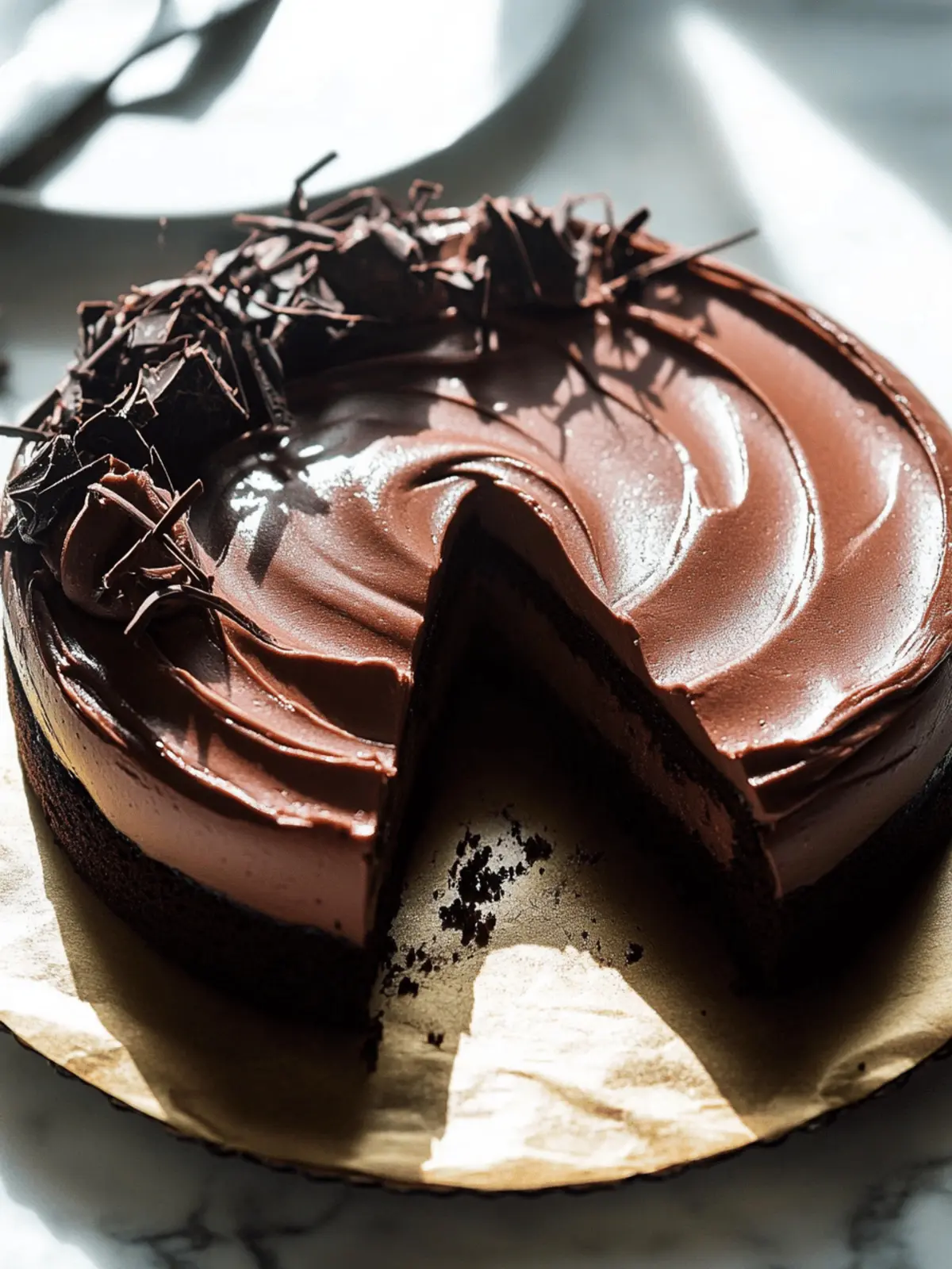 Decadent Vegan Chocolate Mousse Cake – A Must-Try Delight!