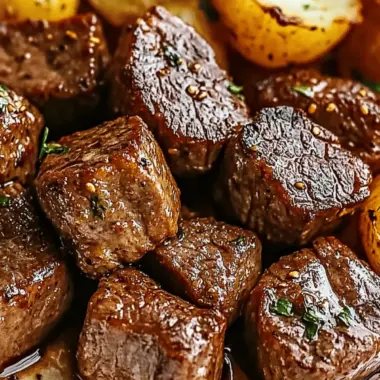 Steak Bites and Potatoes