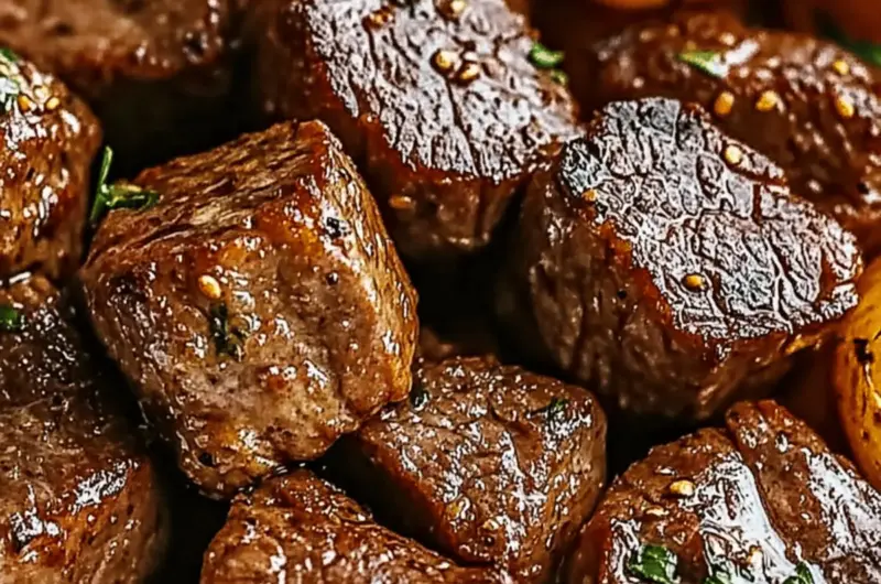 Steak Bites and Potatoes